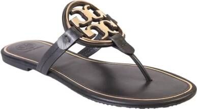 TORY BURCH Platte sandalen Zwart Dames