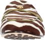 TORY BURCH Ballet Loafers met kalfsleer en schapenleer Brown Dames - Thumbnail 4