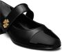 TORY BURCH Platte schoenen met dubbel T-motief Black Dames - Thumbnail 3