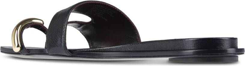 Tory Burch Platte Schoenen Pierced Slide