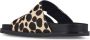 Tory Burch Luipaardprint Kalfshaar Platte Sandalen - Thumbnail 3
