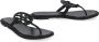 TORY BURCH Zwarte Sandalen met Logo Detail en All-Over Strass in Leer Black Dames - Thumbnail 2