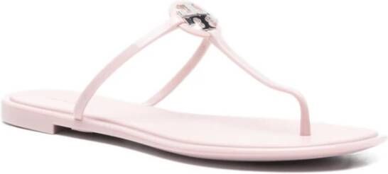 Tory Burch Roze Zijde Nylon Sandalen