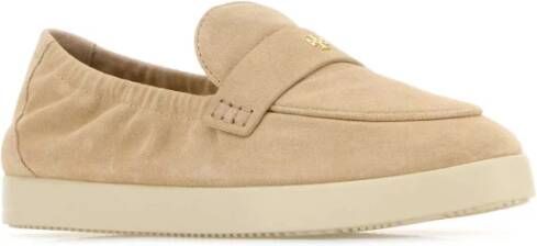 Tory Burch Sand Suede Sport Loafers Sneakers
