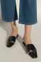 TORY BURCH Pierced Mule Platte Schoenen Black Dames - Thumbnail 4
