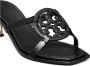 TORY BURCH 006 Perfect Black Geo Bombe Miller Sandalen Zwart Dames - Thumbnail 3