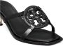 TORY BURCH Zwarte Miller Bombé Sandalen van Kalfsleer Black Dames - Thumbnail 3