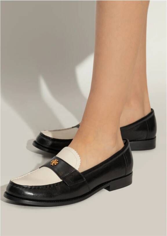 TORY BURCH Schoenen Klassiek type loafers Black Dames