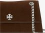 Tory Burch Schoudertas van suède met draaislot - Thumbnail 2