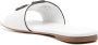 TORY BURCH Witte Leren Slippers Elegant Comfort White Dames - Thumbnail 3