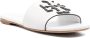 TORY BURCH Witte Leren Slippers Elegant Comfort White Dames - Thumbnail 4