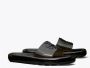 TORY BURCH Bubble Jelly Transparent Slides Black Dames - Thumbnail 7