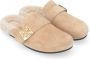 TORY BURCH Shearling Mule Instap Schoen Brown Dames - Thumbnail 4