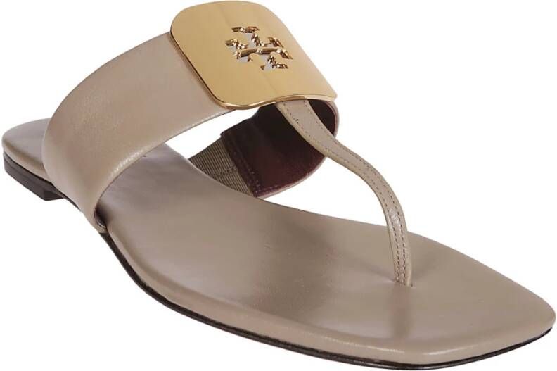 TORY BURCH Sliders Beige Dames