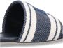 TORY BURCH Elegante blauwe slide sandalen met witte details Blauw Dames - Thumbnail 9