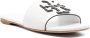 TORY BURCH Witte Sandaal Regular Fit Geschikt voor Warm Klimaat 100% Leer White Dames - Thumbnail 10