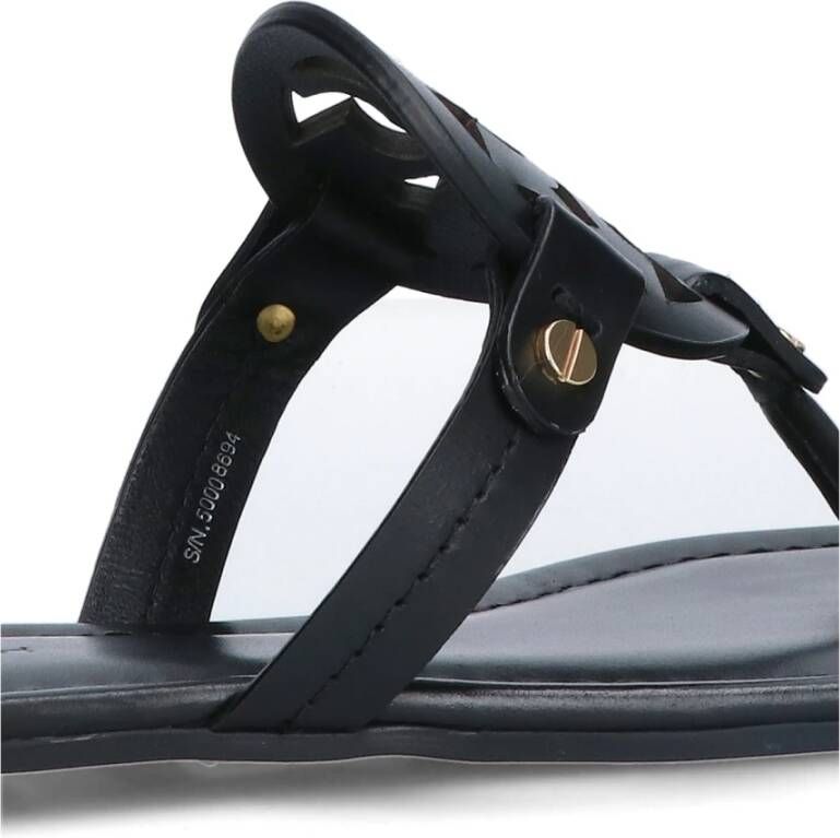 TORY BURCH Elegante zwarte platte schoenen Zwart Dames