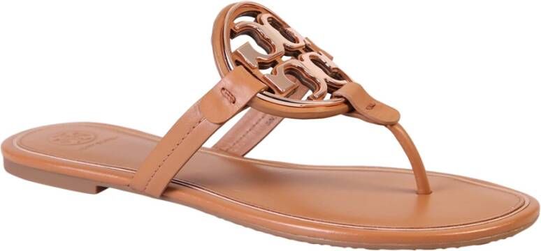 TORY BURCH Stijlvolle Miller Sandalen Bruin Dames