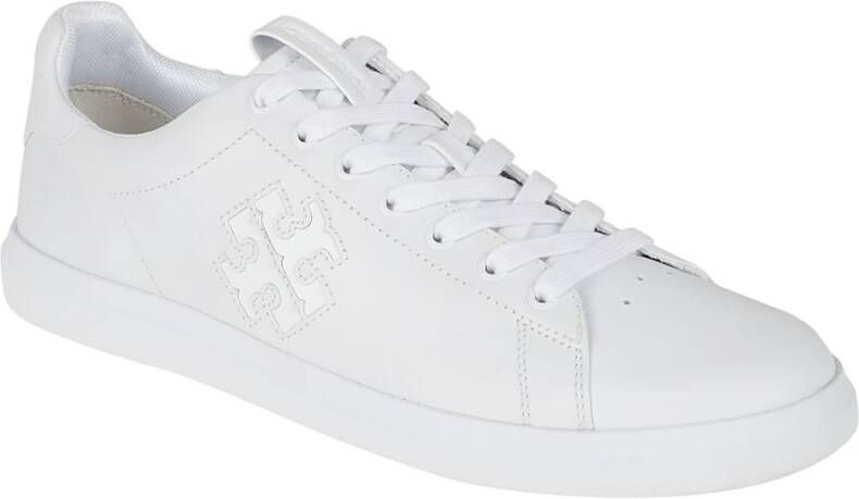 TORY BURCH Double T Howell Court Sneakers Wit Dames