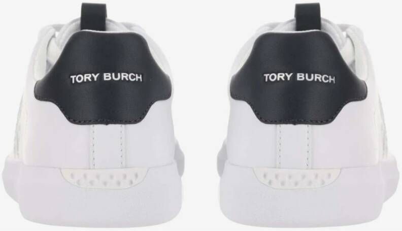 TORY BURCH Luxe Leren Sneakers Wit Dames