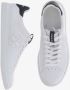 TORY BURCH Leren Court Sneakers Vetersluiting Platte Zool White Dames - Thumbnail 9