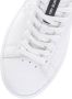 TORY BURCH Leren Court Sneakers Vetersluiting Platte Zool White Dames - Thumbnail 6