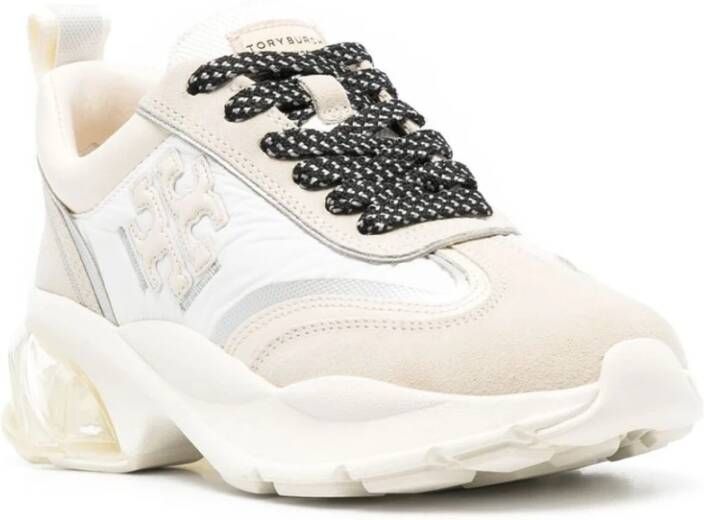 TORY BURCH Witte Sneakers Stijlvol en Duurzaam Wit Dames