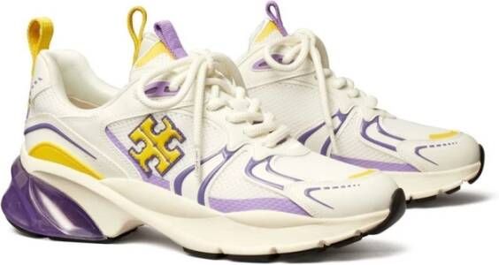 TORY BURCH Witte Good Luck Tech Trainers Wit Dames