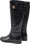TORY BURCH Zwarte Rijlaars met T-Lock Black Dames - Thumbnail 6