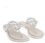TORY BURCH Grijze Sandalen met Kristalversiering Gray Dames - Thumbnail 10