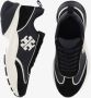 TORY BURCH Zwarte Sneakers Kleurblok Ontwerp Dubbele T Black Dames - Thumbnail 7
