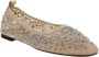 TORY BURCH Ballerina's met glinsterende kristallen Beige Dames - Thumbnail 13
