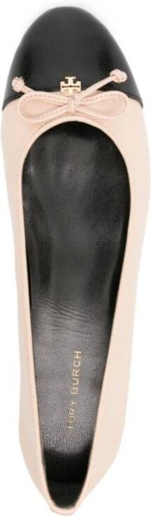 TORY BURCH Witte balletflats met strikdetail White Dames
