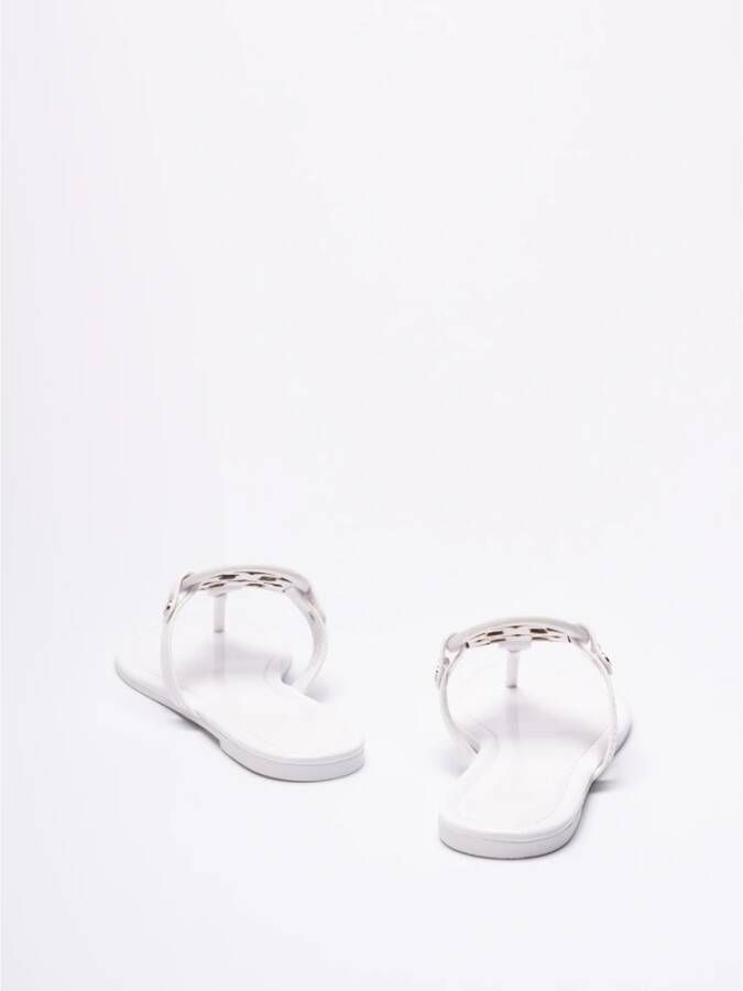 TORY BURCH Witte Miller Teenslippers White Dames