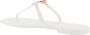 TORY BURCH Witte Sandalen met Metalen Logo White Dames - Thumbnail 3