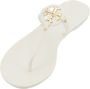 TORY BURCH Witte Sandalen met Metalen Logo White Dames - Thumbnail 4