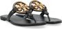 TORY BURCH Zacht Zwart Metalen Miller Black Dames - Thumbnail 2