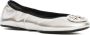 Tory Burch Zilveren Ballerina's Elegant Comfortabele Stijl - Thumbnail 2