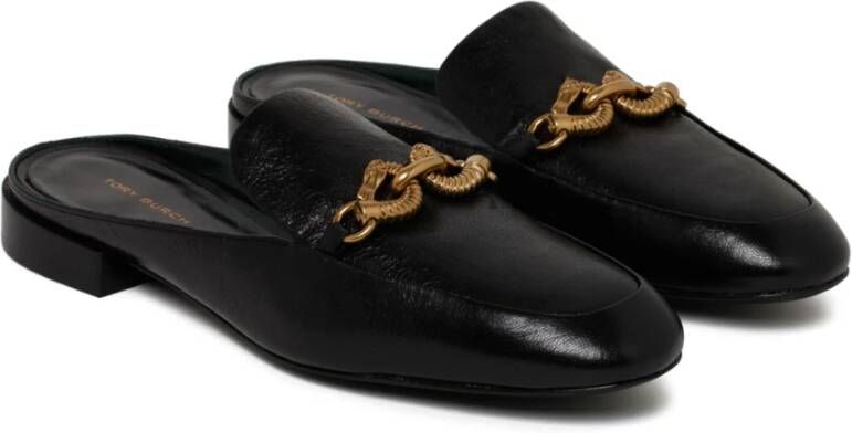 TORY BURCH Zwarte Jessa Backless Loafer Black Dames