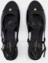 TORY BURCH Platte Cap-Toe Slingback Schoenen Black Dames - Thumbnail 12
