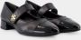 TORY BURCH Platte schoenen met dubbel T-motief Black Dames - Thumbnail 6