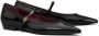 TORY BURCH Dubbele T-gesp Mary Jane Balletschoenen Black Dames - Thumbnail 2