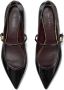TORY BURCH Dubbele T-gesp Mary Jane Balletschoenen Black Dames - Thumbnail 3