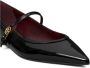 TORY BURCH Dubbele T-gesp Mary Jane Balletschoenen Black Dames - Thumbnail 4