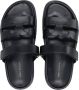 TORY BURCH Zwarte Leren Sandalen Elegant Chic Look Black Dames - Thumbnail 3
