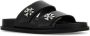 Tory Burch Zwarte Leren Sandalen Slippers - Thumbnail 2