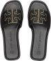 TORY BURCH Double T Sport Slide Dames zomer sliders Zwart Dames - Thumbnail 2