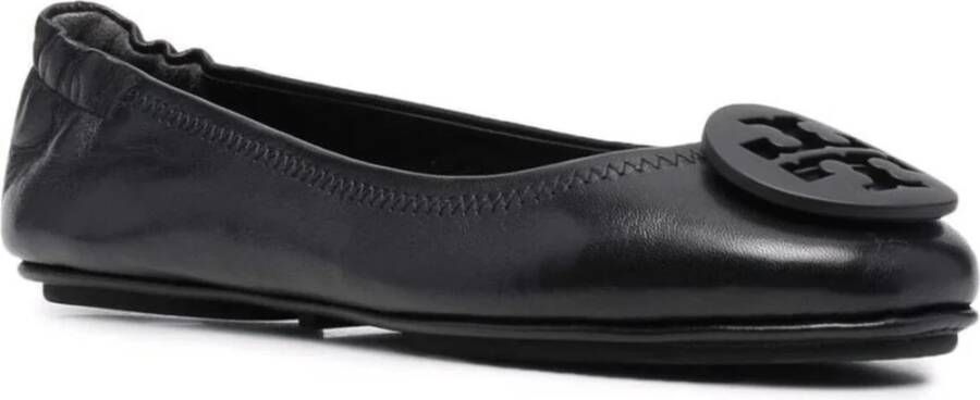 TORY BURCH Zwarte Reis Ballet Ballerina's Black Dames