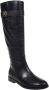 TORY BURCH Zwarte Rijlaars met T-Lock Ontwerp Black Dames - Thumbnail 10