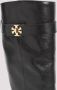 TORY BURCH Zwarte Rijlaars met T-Lock Ontwerp Black Dames - Thumbnail 3